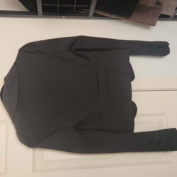 Patrizia Pepe Firenze Olive Green One Buttom Blazer Jacket - Picture 10 of 13